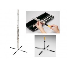 Hercules DS461B TravLite In-Foot Joint of Low-B Flute Flute Stand